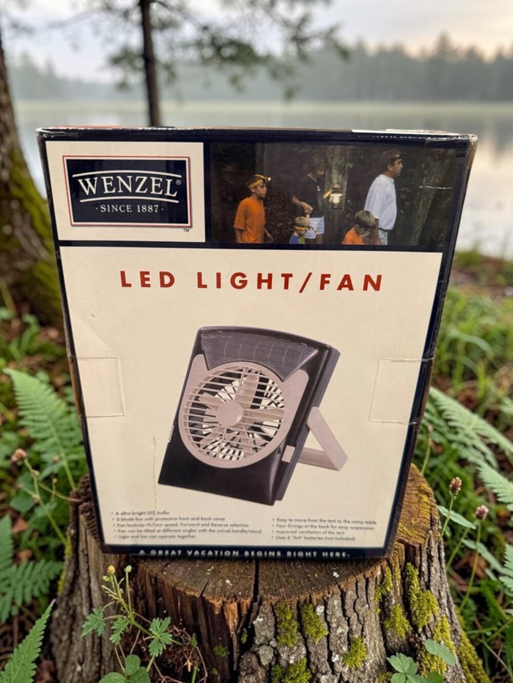 Wenzel LED Light/Fan - NEW